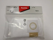 Filter Dust Bag for Makita Battery Vacuum, 20 Pack 197903-8, Genuine Makita Part
