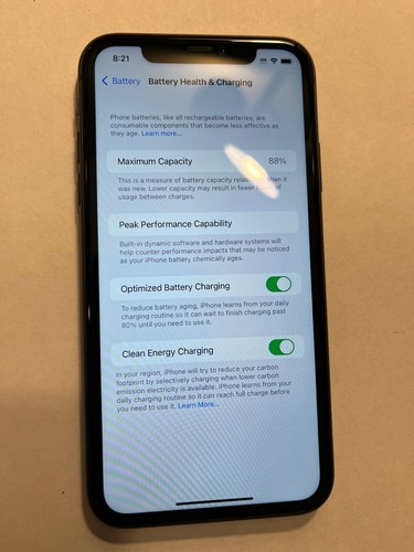 Apple iPhone 11 64GB A2111 Black Spectrum Mobile Locked - Excellent - Picture 3 of 4