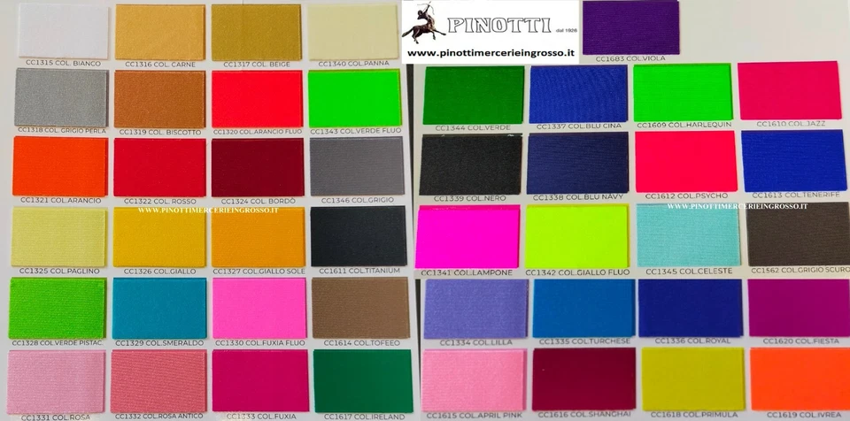 PINOTTI TESSUTO LYCRA ELASTICIZZATO PER COSTUMI DA BAGNO-DANZA-ROTOLO DA 10 MT X CM 150