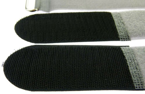40x Klettband Kabelbinder FK 50 cm x 50mm schwarz Klettbänder Kabelklett mit Öse - Bild 8 von 9