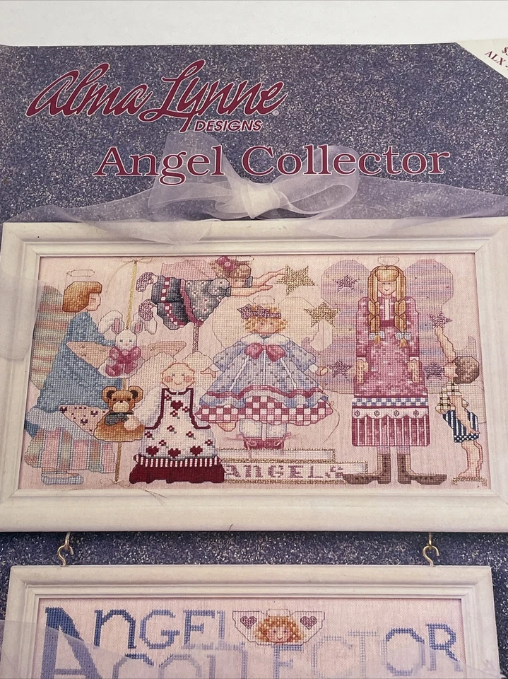 Alma Lynne Designs Angel Collector Cross Stitch Pattern - Image 2 of 4