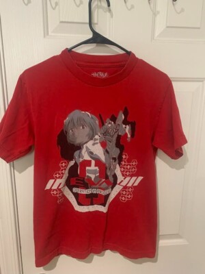 Evangelion EVA Operation in Progress Graphic Anime T-Shirt - Size Small