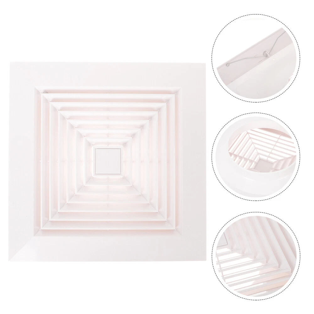 Ceiling Air Vent Covers Bathroom Exhaust Fan Light Grille Deflector | eBay