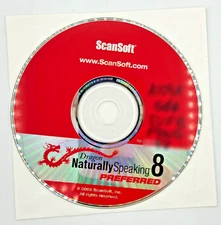 Scansoft Dragon Naturally Speaking 8 Preferred, Windows CD