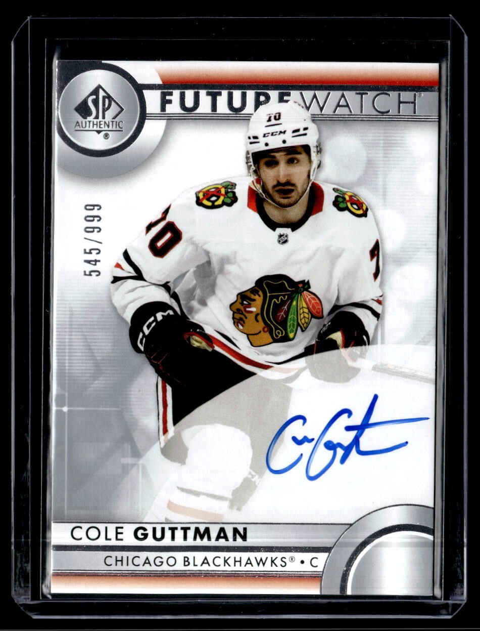 2023-24 Upper Deck SP Authentic Future Watch Auto #150 Cole Guttman /999