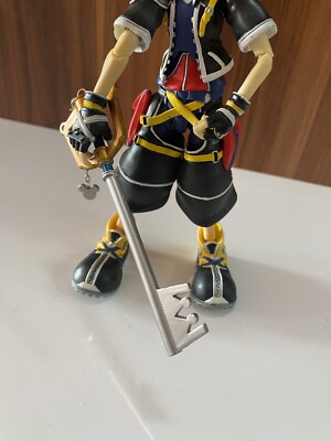 Used S.H.Figuarts Sora KINGDOM HEARTS II ABS PVC Painted Action