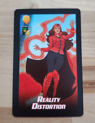 SCARLET WITCH - Reality Distortion - Marvel Mayhem playing card- 2021