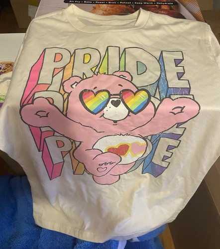 Care Bears Grumpy Bear Adult Pajamas, PRIDE T-Shirt Both Size Small & Care Bear - Picture 6 of 14