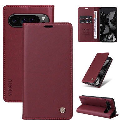 Phone Case For Google Pixel 7 Pro 6 Pro 8 Pro 9 Pro Leather Shockproof Cover