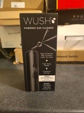 Black Wolf Wush Powered Ear Cleaner Pro Rechargeable. FAST FREE SHIPPING.