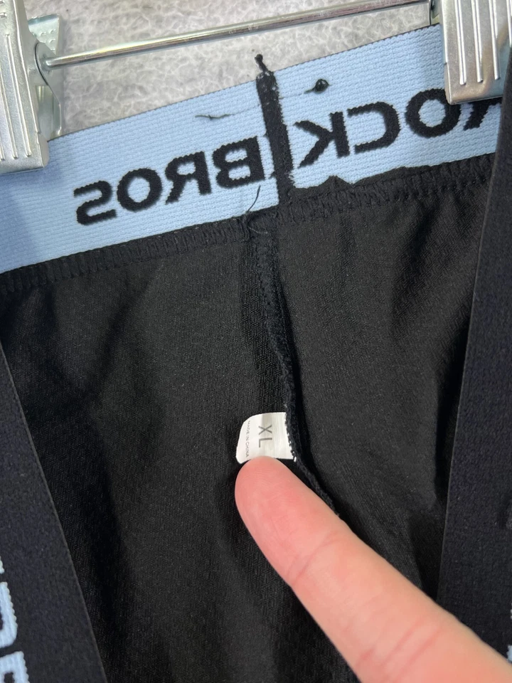 Pantalones Cortos de Ciclismo Rockbros Adulto Extra Grandes Negros Nylon Mezcla Spandex Gamuza Foto 3 de 4