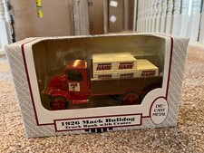 ERTL 1926 Mack BULLDOG Die Cast Truck Bank with Crates Hardware Hank in BOX
