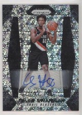 2017-18 Panini Prizm Fast Break Prizm Auto Caleb Swanigan #145 Auto 0b3