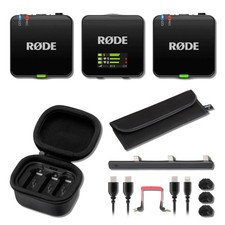 Rode Wireless GO Gen 3 Compact Wireless Microphone System with Charge Case