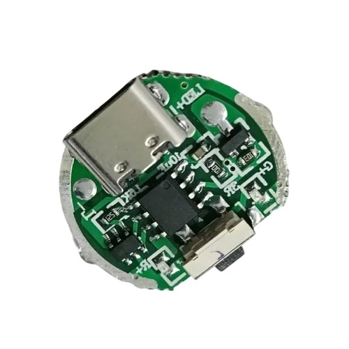 Two-speed Driver Board DIY Module Flashlight Circuit Board USB C Charging Board - Picture 4 of 8