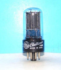 6SN7GTB GE radio audio amplifier electron vintage vacuum tube valve 6SN7GT