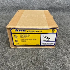 ILSCO SureCrimp Lug Compression Connector Single Hole CSWS-300-12 Box of 10