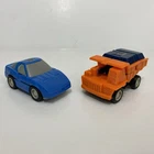 VTG G1 Transformers Autobots Freeway & Wideload Throttlebots Hasbro Takara 1986