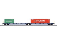 MäRklin 47474 Doppel-Taschenwagen Mit Gelenk (Vtg Ag) Spur H0