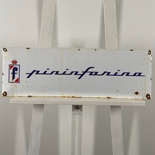 Pininfarina - Advertising Sign - 60x20cm 23.6x7.9 - Retro Garage Vintage Sign Pininfarina - Advertising Sign - 60x20cm 23.6x7.9 - Retro Garage Vintage Sign