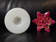 Handmade Silicone Flower Mold.
