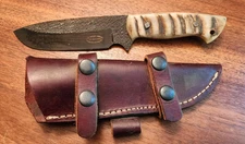 CFK Cutlery Company Handmade Knives ~ 1095 High Carbon Knife & Sheath ~ Unique