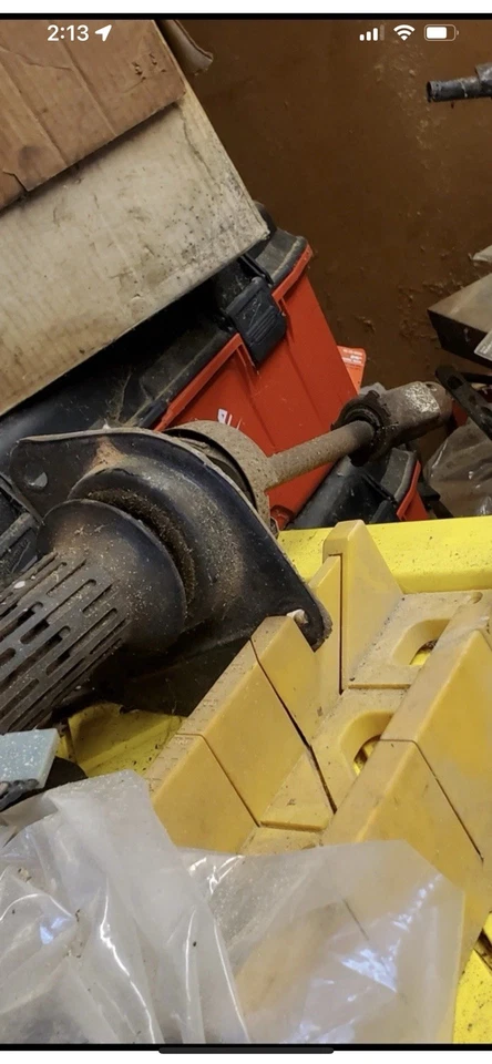 1974 Plymouth Satellite Complete Steering Wheel Column Assembly With Key - Image 3 of 3