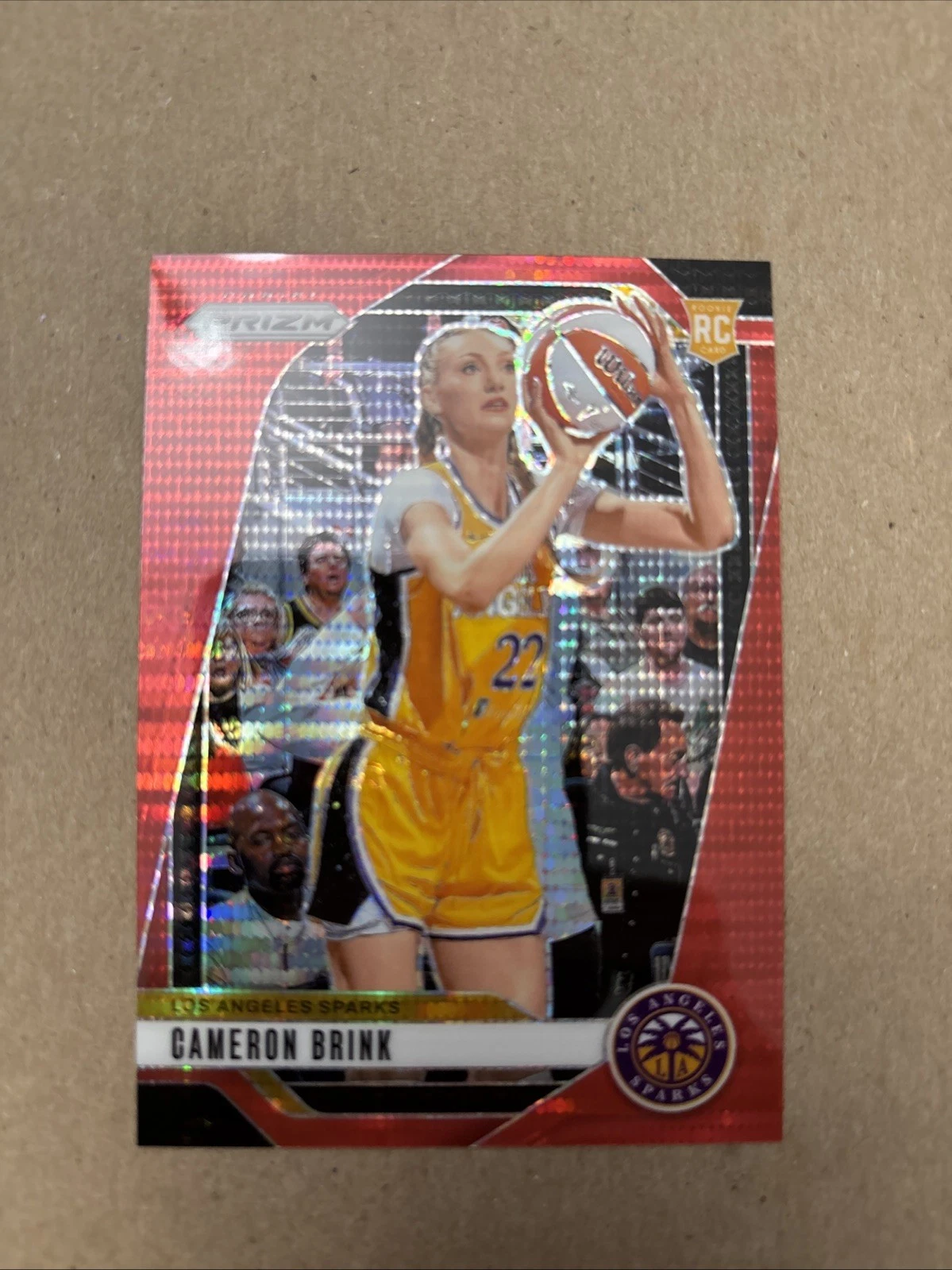 2024 Panini Prizm WNBA - Cameron Brink #127 Red Pulsar Prizm /299 (RC)