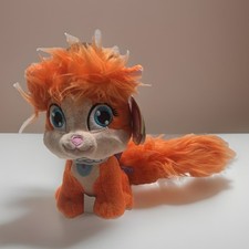 Palace Pets Ariel Plush Disney 8  Kitty Cat Orange Crown TV Whisker Haven Tales