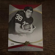 Upper Deck SPx Steve Owens 2013 #1 Oklahoma Sooners Football NCAA