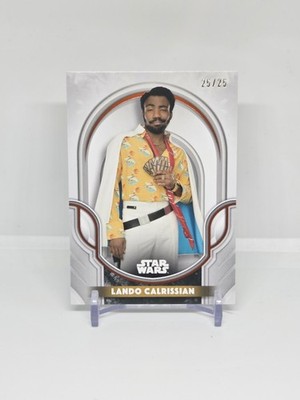 Topps Star Wars Smugglers Outpost Galactic Antiquities LANDO CALRISSIAN /25 Book