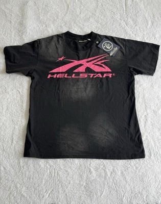Hellstar Studios Sports Gel T-Shirt Black/Pink Size S NEW