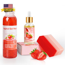 Feminine Wash Yoni Oil Yoni Soap Set for Women, Yoni Wash Ph Balance