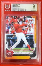 2026 Topps NOW Orange Foil Refractor Sal Stewart 7/25 BGS 9 - Reds