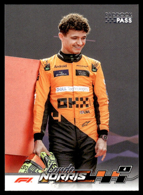 F1 Topps 2024 パドックパス ランド・ノリス 2024 Topps Paddock Pass Formula 1 - Lando Norris #37 for