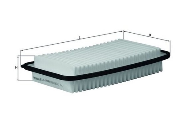 Luftfilter Mahle Lx 1692 Filtereinsatz FüR Toyota Avensis Corolla Verso NDE120_-image