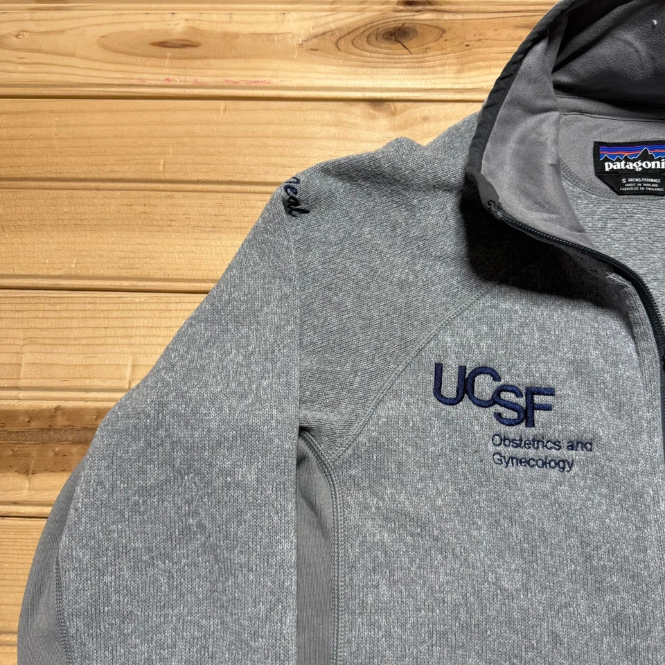Patagonia Better Sweater UCSF Full Zip Mock Neck Fleece Gorpcore Jacket - Small - Image 3 of 4
