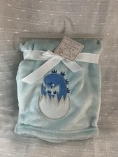 Baby Elements Dino Egg Manta Suave Felpa Vellón Dinosaurio Lovey Seguridad NUEVO