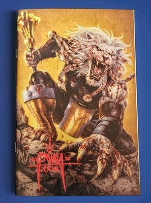 Invincible Battle Beast #7 Megacon Martin Zavala Foil Fangs Signed