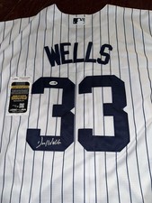 David Wells Signed New York Yankees Jersey JSA New Autographed
