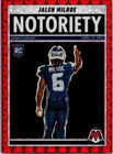 2025 Mosaic Jalen Milroe Mosaic Red (Raw)