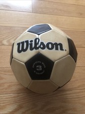 WILSON Traditional Soccer Ball Size 3 Black/W...