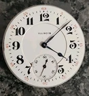 Rare Vintage Illinois 16s Grade 306 17j Model 7 "Two Tone" Movement That Runs