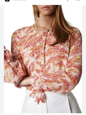 Lk Bennett Kimi Seidenbluse 14 Neu