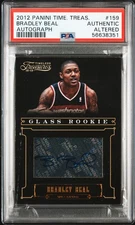 2012 PANINI TIMELESS TREASURES AUTO BRADLEY BEAL 132/499 PSA AUTHENTIC ALTERED