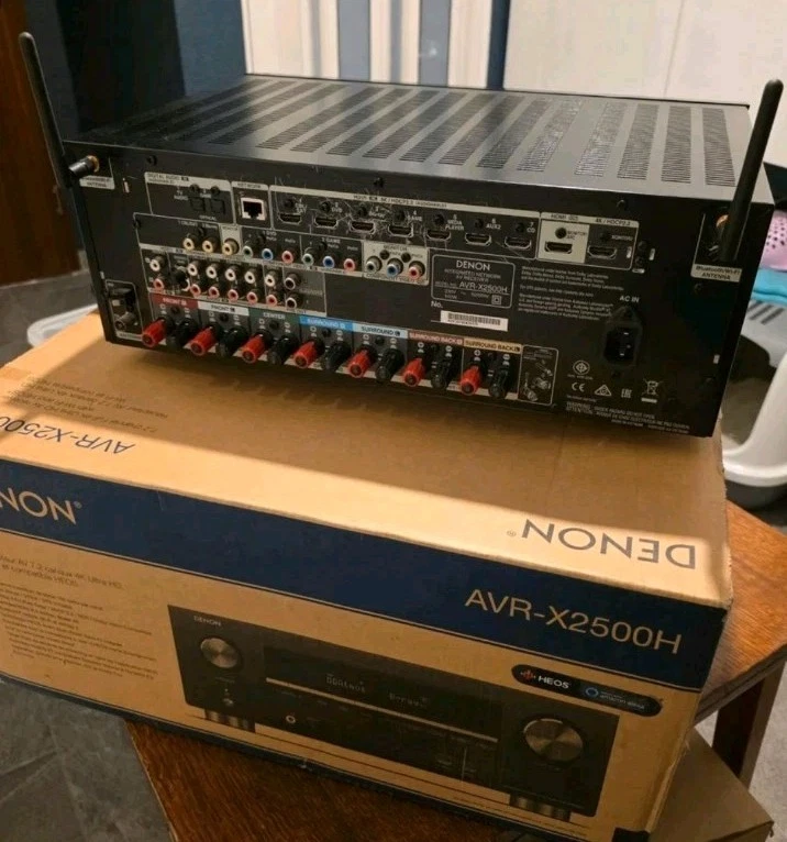 Denon AVR-X2500H A/V Receiver 4k HDMI; Netzwerk, Bluetooth; USB; WLAN  - Bild 2 von 3