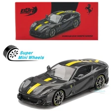 BBR Models 1:64 Ferrari 812 Competizione – Grigio Competizione