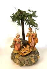 Fontanini Holy Family Missing  Music Box Nativity Figurine Roman Italy Christmas