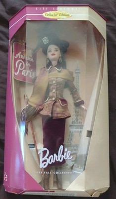 Barbie 1997 Autumn In Paris City Seasons Collector Edition Fall 19367 NIB (65)