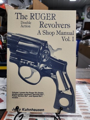 HERITAGE GUN BOOKS Ruger Double Action Revolvers Shop Manual Kuhnhausen Gunsmith